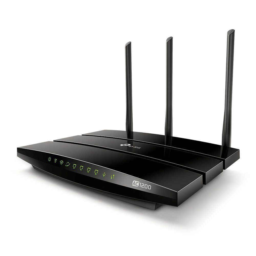TP-Link WiFi 無線LAN ルーター APモード搭載機種 11ac 867 + 300Mbps デュアルバンド 全ポートギガビット 3年保証 [単品] [AC1200規格/ 1,000BASE-TX ポート]
