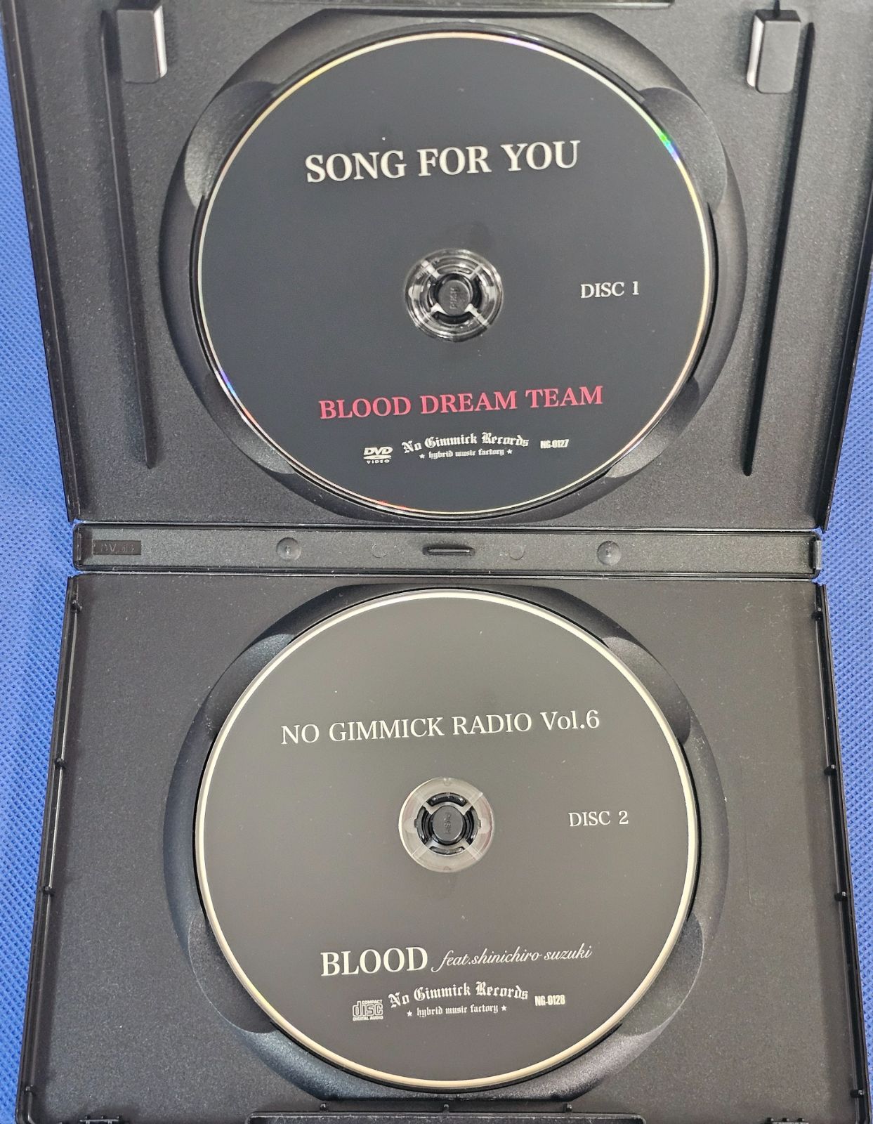 W9-26】◎鈴木慎一郎 BLOOD DREAM TEAM SONG FOR YOU DVD1枚 CD1枚