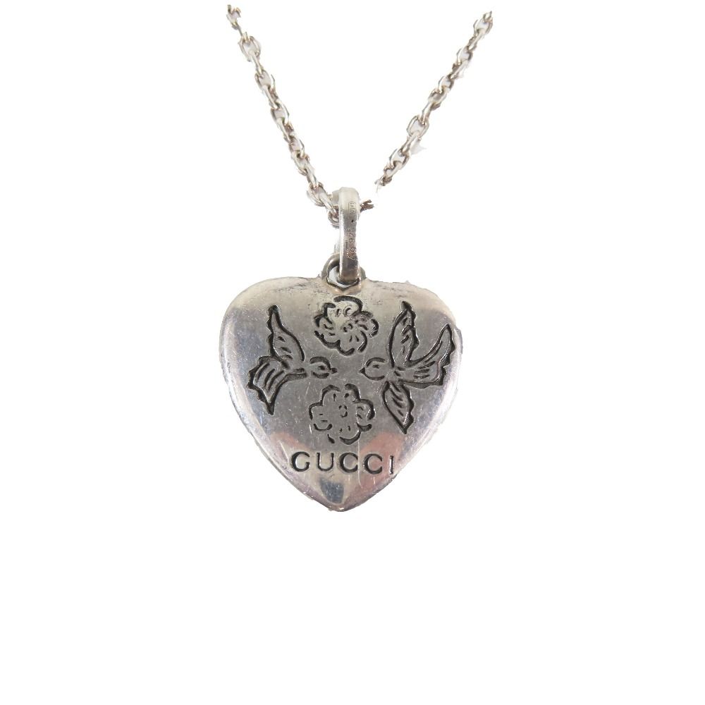 GUCCI ハート Love シルバーネックレス 【公式通販】