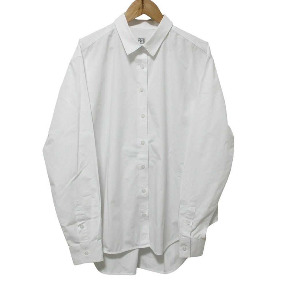 良品 TOTEME トーテム ロングスリーブ シャツ ブラウス M ホワイト レディース 古着 中古 USED 良品 TOTEME トーテム ロングスリーブ シャツ ブラウス M ホワイト