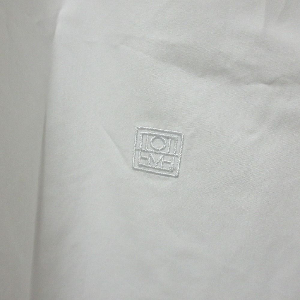 良品 TOTEME トーテム ロングスリーブ シャツ ブラウス M ホワイト