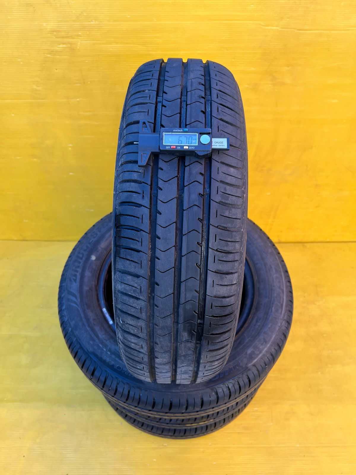 AT-760] 4本 ★2022★ ブリヂストンタイヤ BRIDGESTONE TYRE EP9P 175/65R14 82S コンパクトカー用タイヤ 溝 6.70mｍ 日本製