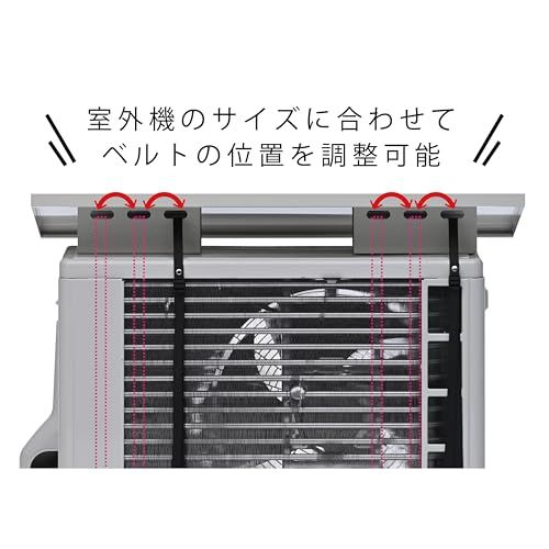 これからの時期に！グリーンライフ　室外機カバー GREEN LIFE（グリーンライフ） 室外機日よけカバー ホワイト メーカー