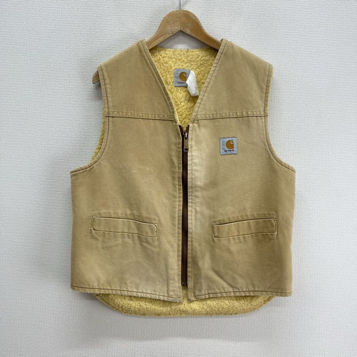 Carhartt カーハート 裏ボア ダック地 ベスト ワークベスト L 10134496