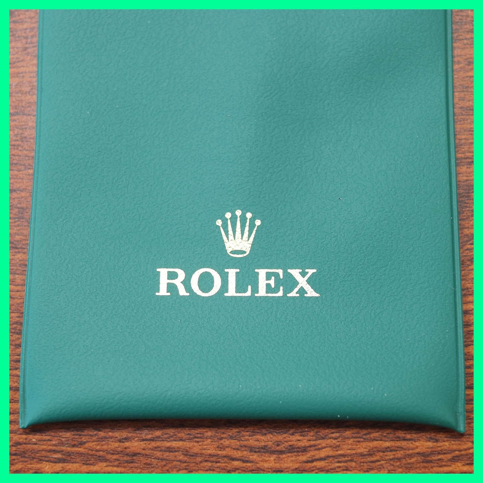 ROLEX 時計用ケースと保証書 ROLEX 時計ケース 携帯用 ビニール 保証書 ジップ付きビニール袋