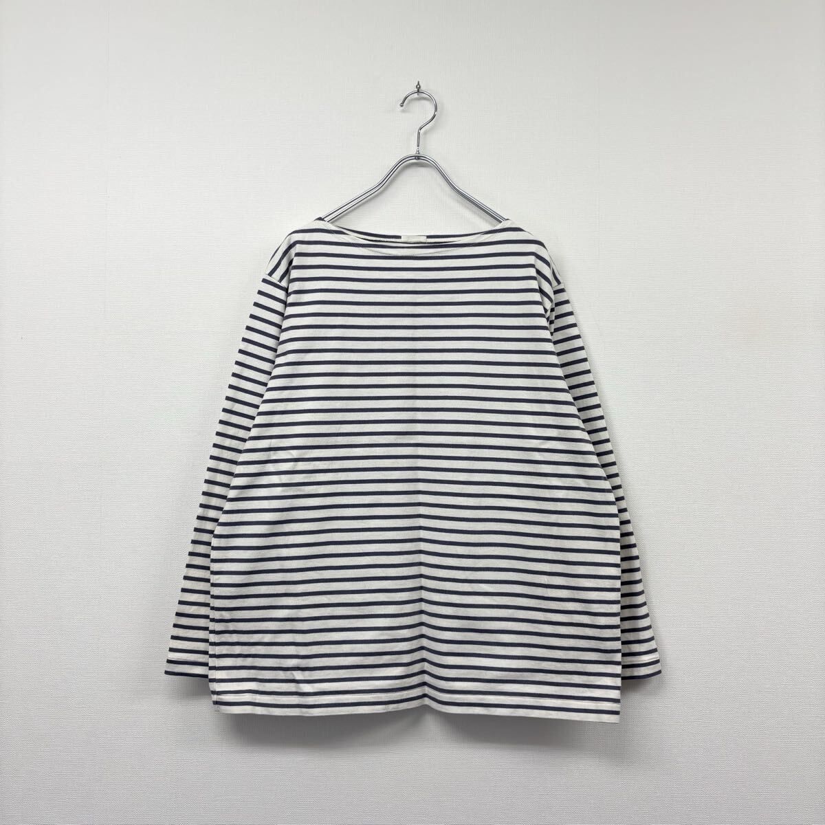 19ss 2019 COMOLI コモリ ボーダー ボートネック バスクシャツ MADE IN 