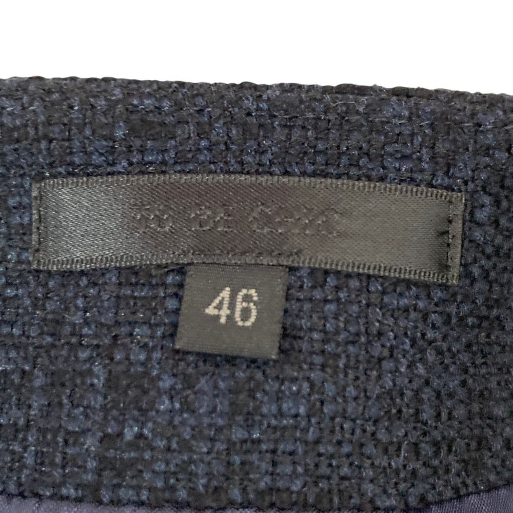 美品 TO BE CHIC トゥービーシック ツイード 2WAY ジャケット スカート