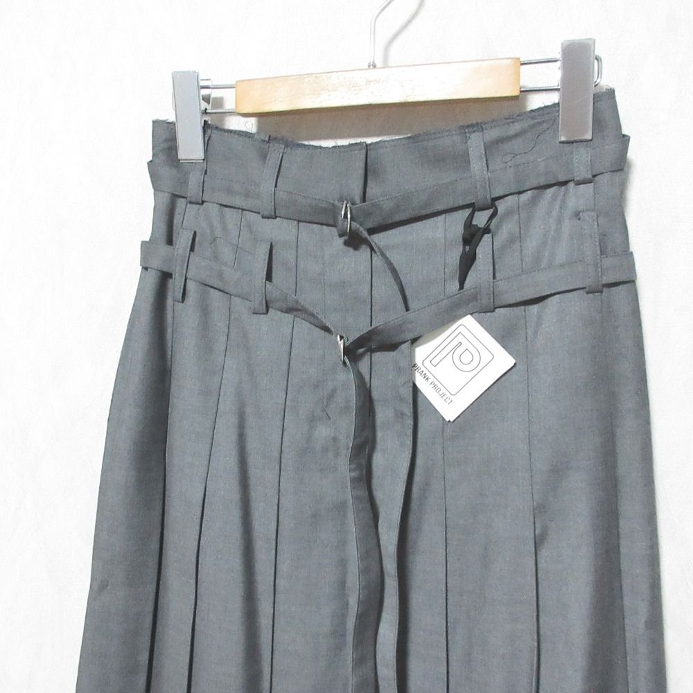 未使用 PRANK PROJECT プランクプロジェクト Front Pleats Skirt