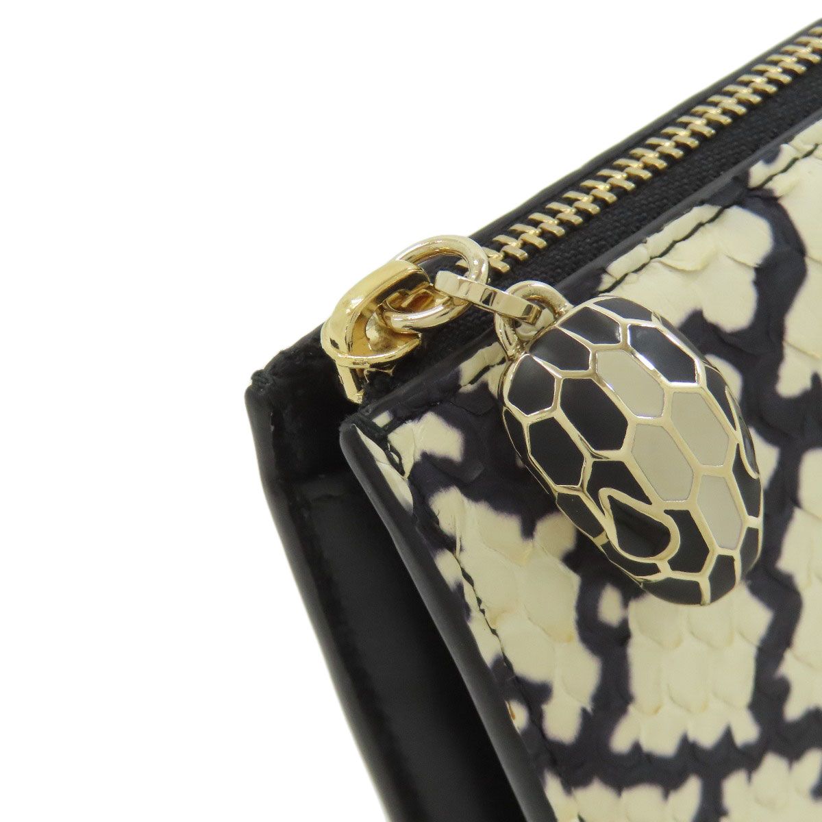 BVLGARI ブルガリ セルペンティ 長財布（小銭入れあり） パイソン レディース [中古] BVLGARI - BVLGARI ブルガリ セルペンティ 長財布（小銭入れあり
