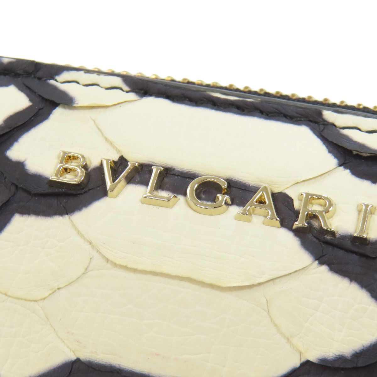 BVLGARI ブルガリ セルペンティ 長財布（小銭入れあり） パイソン