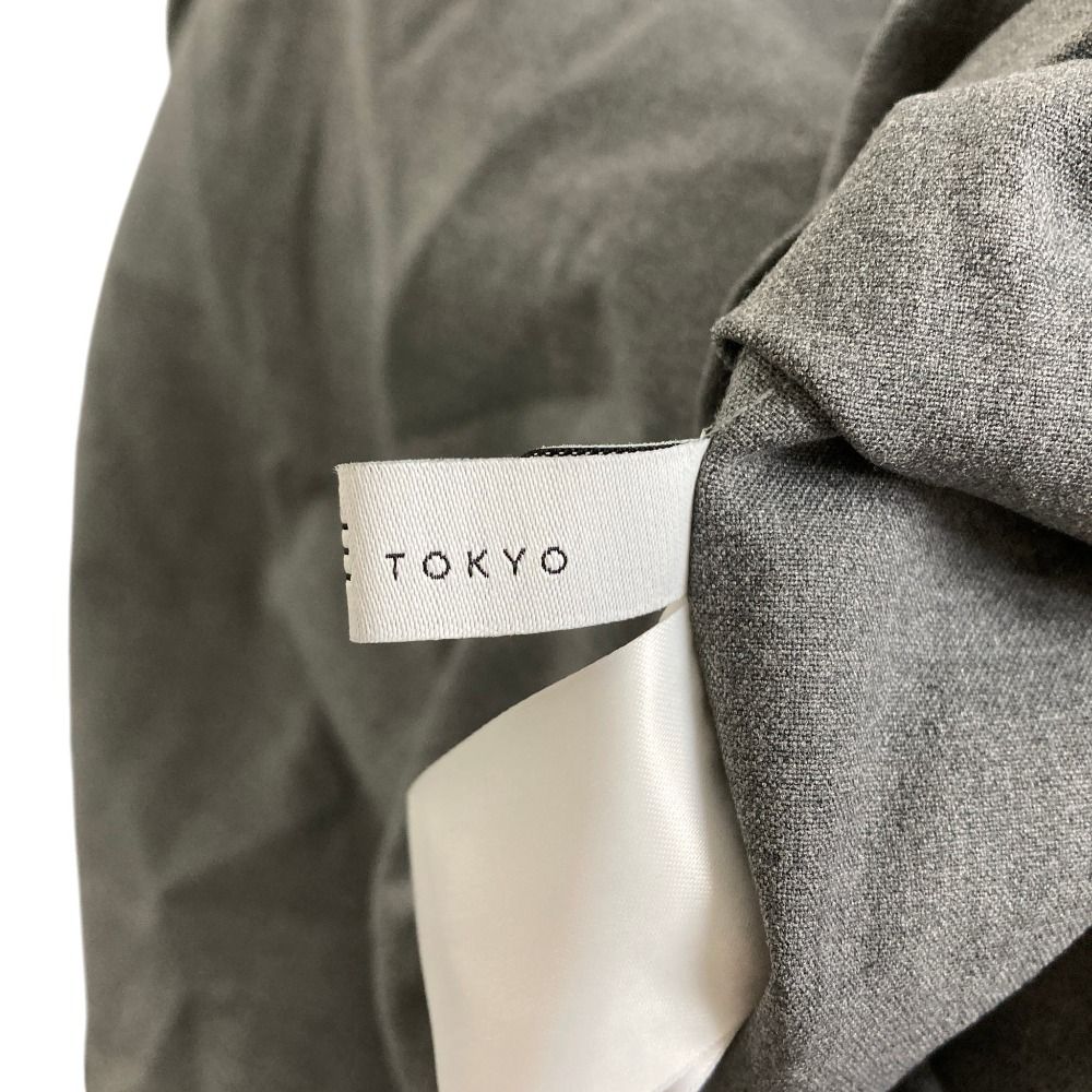 未使用 23SS ETRE TOKYO エトレトウキョウ クルーネックポイントステッチ プルオーバー ブラウス サイズF グレー  レディース 古着 中古 USED 未使用 23SS ETRE TOKYO エトレトウキョウ クルーネックポイント