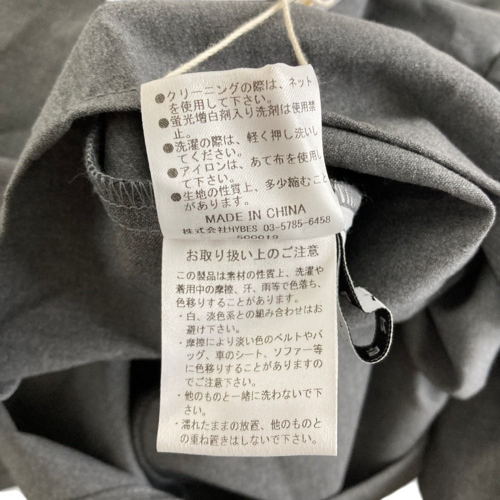 未使用 23SS ETRE TOKYO エトレトウキョウ クルーネックポイントステッチ プルオーバー ブラウス サイズF グレー  レディース 古着 中古 USED 未使用 23SS ETRE TOKYO エトレトウキョウ クルーネックポイント