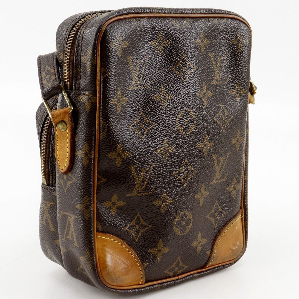 LOUIS VUITTON】ルイ・ヴィトン アマゾン M45236 ダミエキャンバス 茶