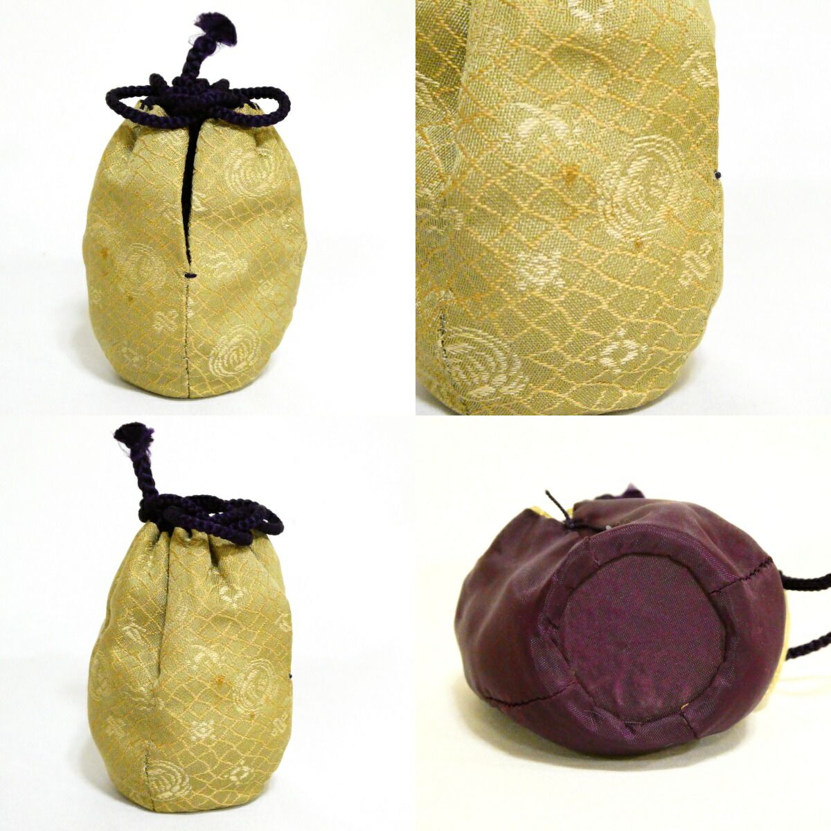 訳あり特価品！！】平安 万代喜山作 瓢茶入 茶道具【中古 美品