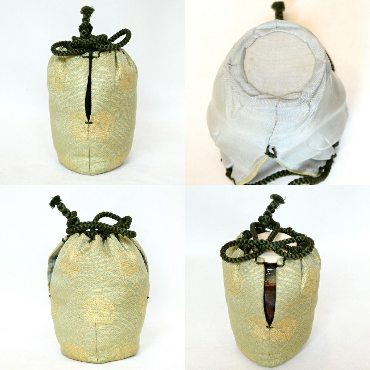 古美味】竜谷窯 宮川香雲 肩衝茶入 茶道具 保証品 OZx4 肩衝