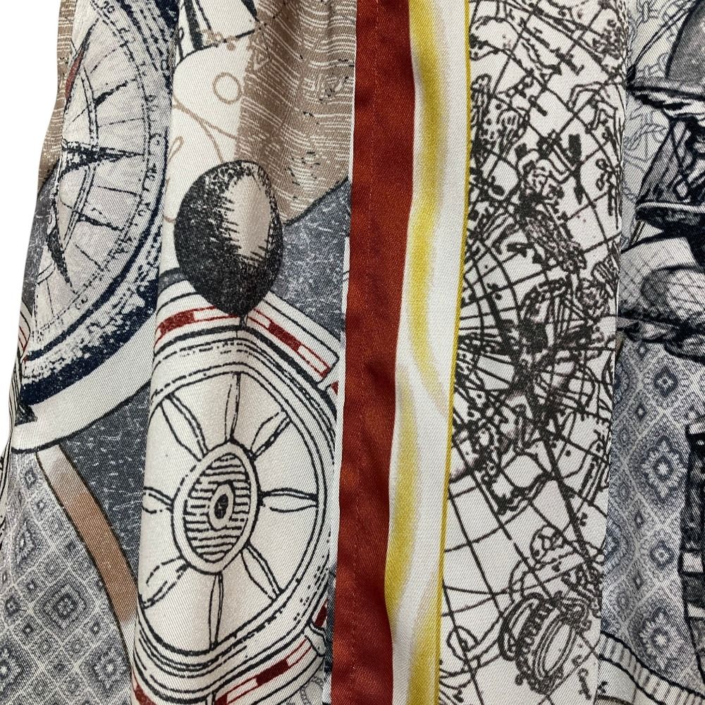 アメリヴィンテージUNDLANDSCAPEPRINTWAISTSLITSKIRT Ameri VINTAGE（アメリ ヴィンテージ）UND GYPSUM ART DRESS 26SS