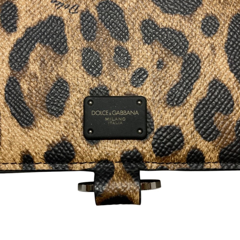 新品同様 Dolce&Gabbana ドルチェ&ガッバーナ レオパード柄 ミニ
