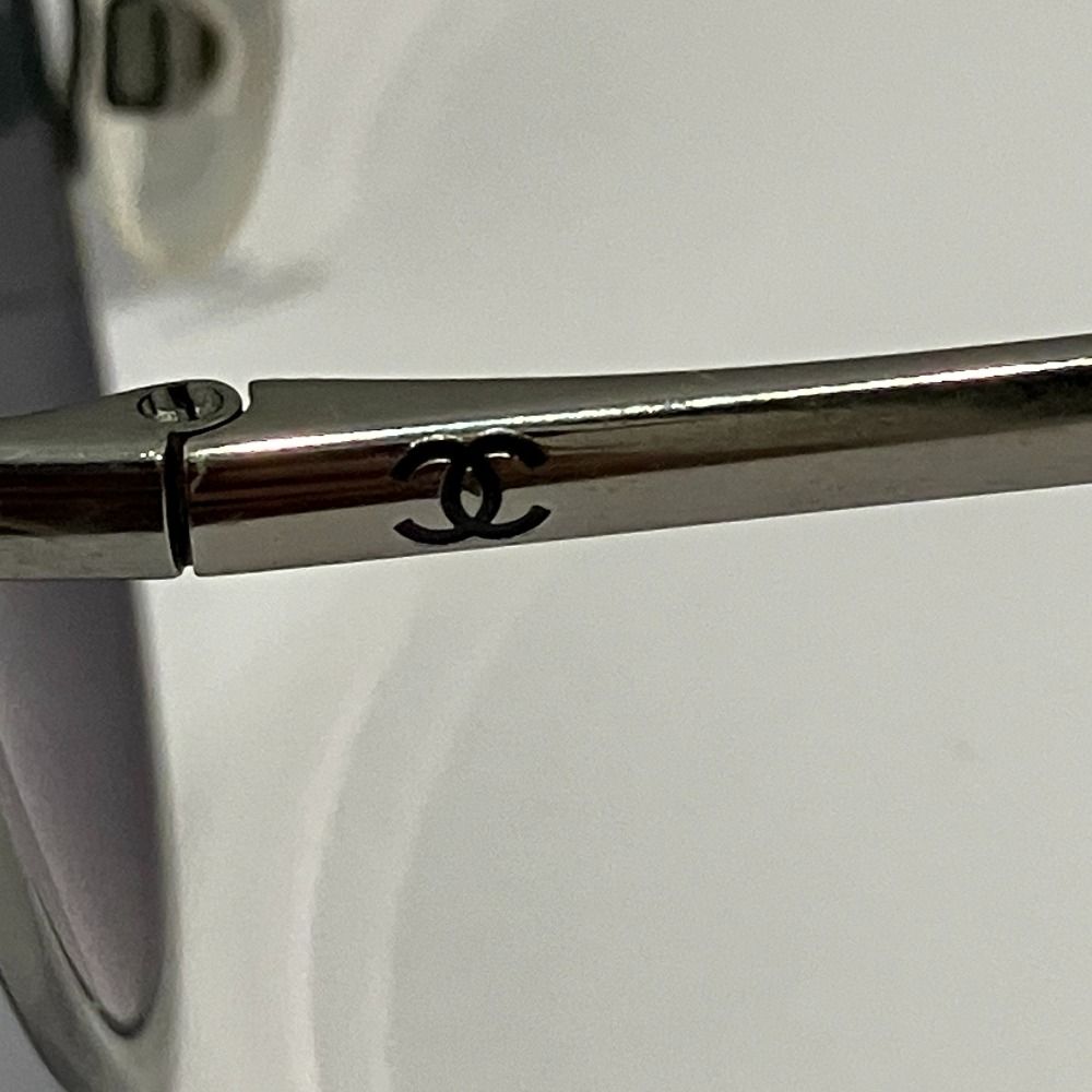 CHANEL シャネル メタル ラウンド サングラス 4206 サイズ55□18-140 3N ガンメタ系 レディース 古着 中古 USED CHANEL（シャネル） メタル ラウンド サングラス 4206 サイズ55□18