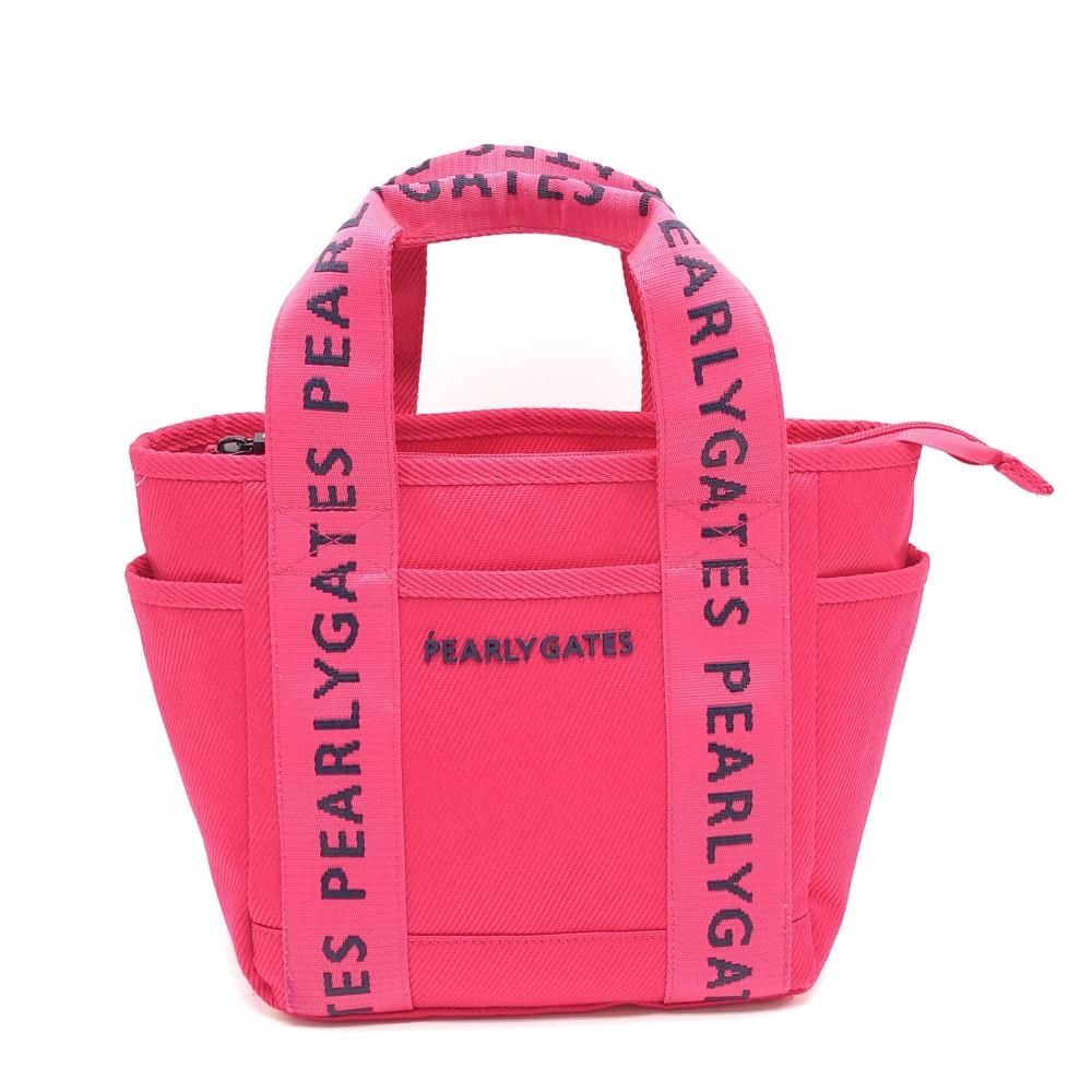 稀少品PEARLY GATES ペイントロゴ　カートバッグ　ピンク　ゴルフポーチ PEARLY GATES（パーリーゲイツ） ゴルフ 「PEARLY GATES」PG is PG