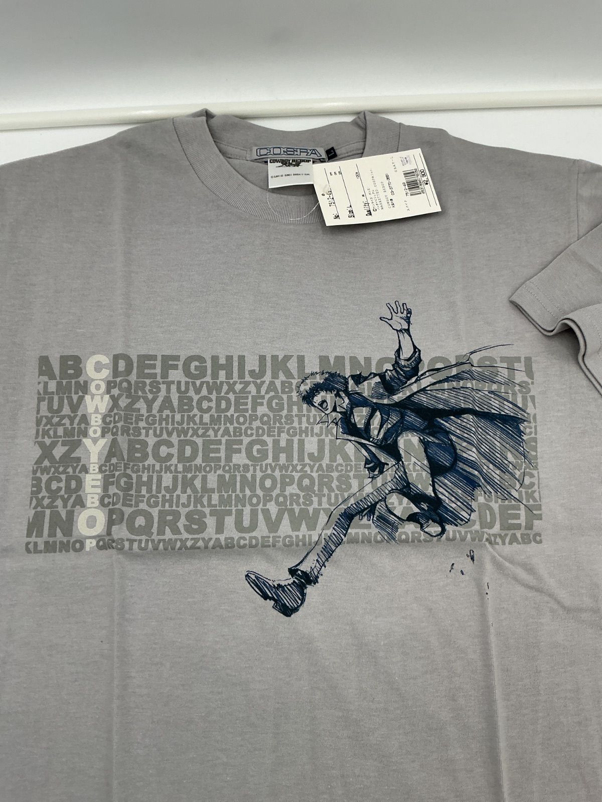 未使用】COWBOY BEBOP カウボーイビバップ Tシャツ Lサイズ COSPA 天国 