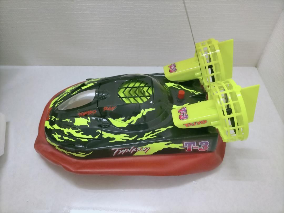 タイヨー TAIYO タイフーン T-3 Tyhoon T-3 ホーバークラフト ホバークラフト 陸上 水上 氷上 前進 左右 スピンターン ストップ スケール最大 20km 水陸両用　250416-2T タイヨー TAIYO タイフーン T-3 Tyhoon T-3 ホーバークラフト