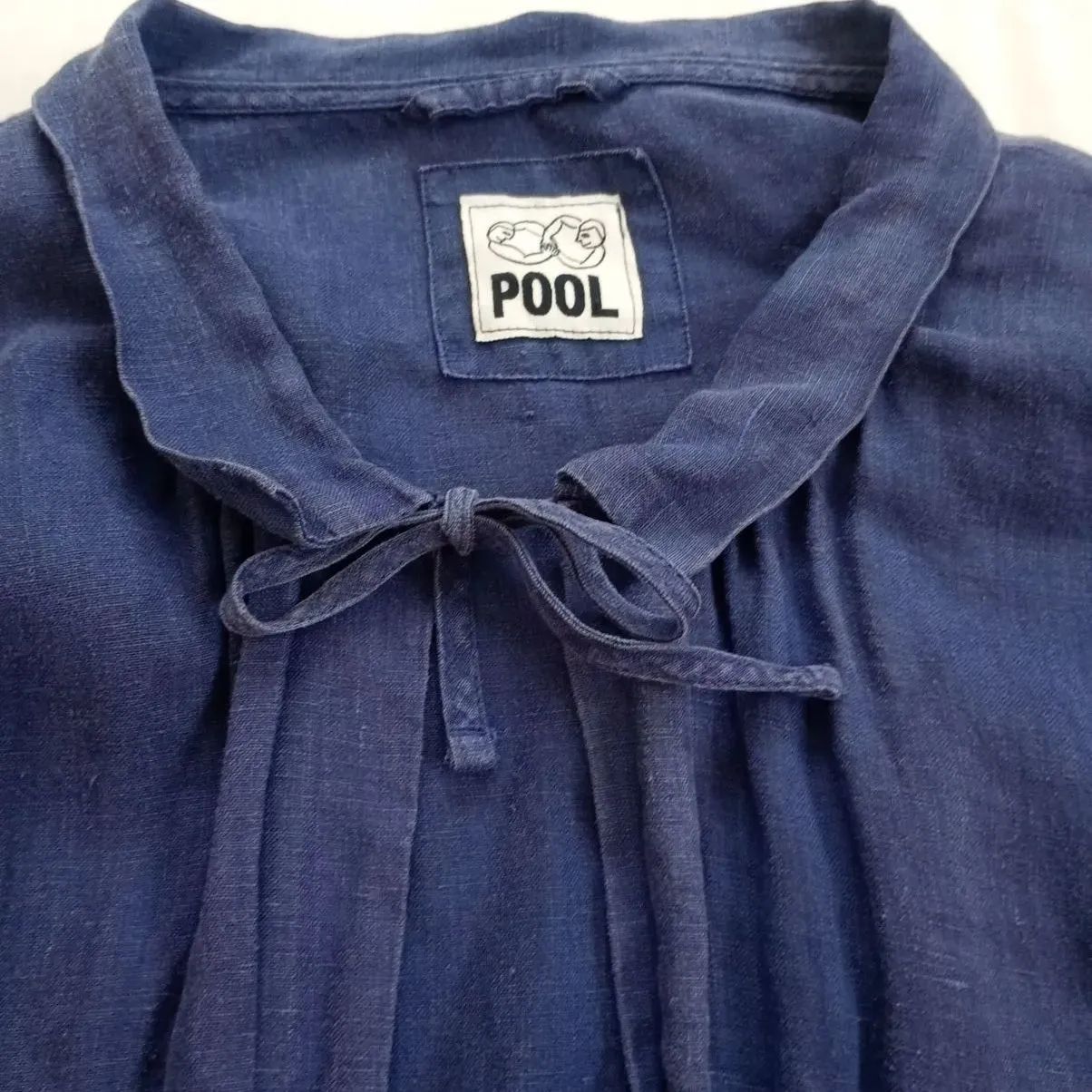 IDEE×無印良品 POOL 色々の服 アトリエコート ネイビー - メルカリ