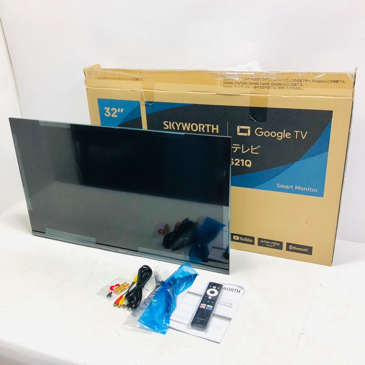 スマートテレビ　SKYWORTH　Ｆ32S21Q　未使用品（S）2025年製 未使用品 skyworth スカイワース スマートテレビ F32S21Q 2025年製