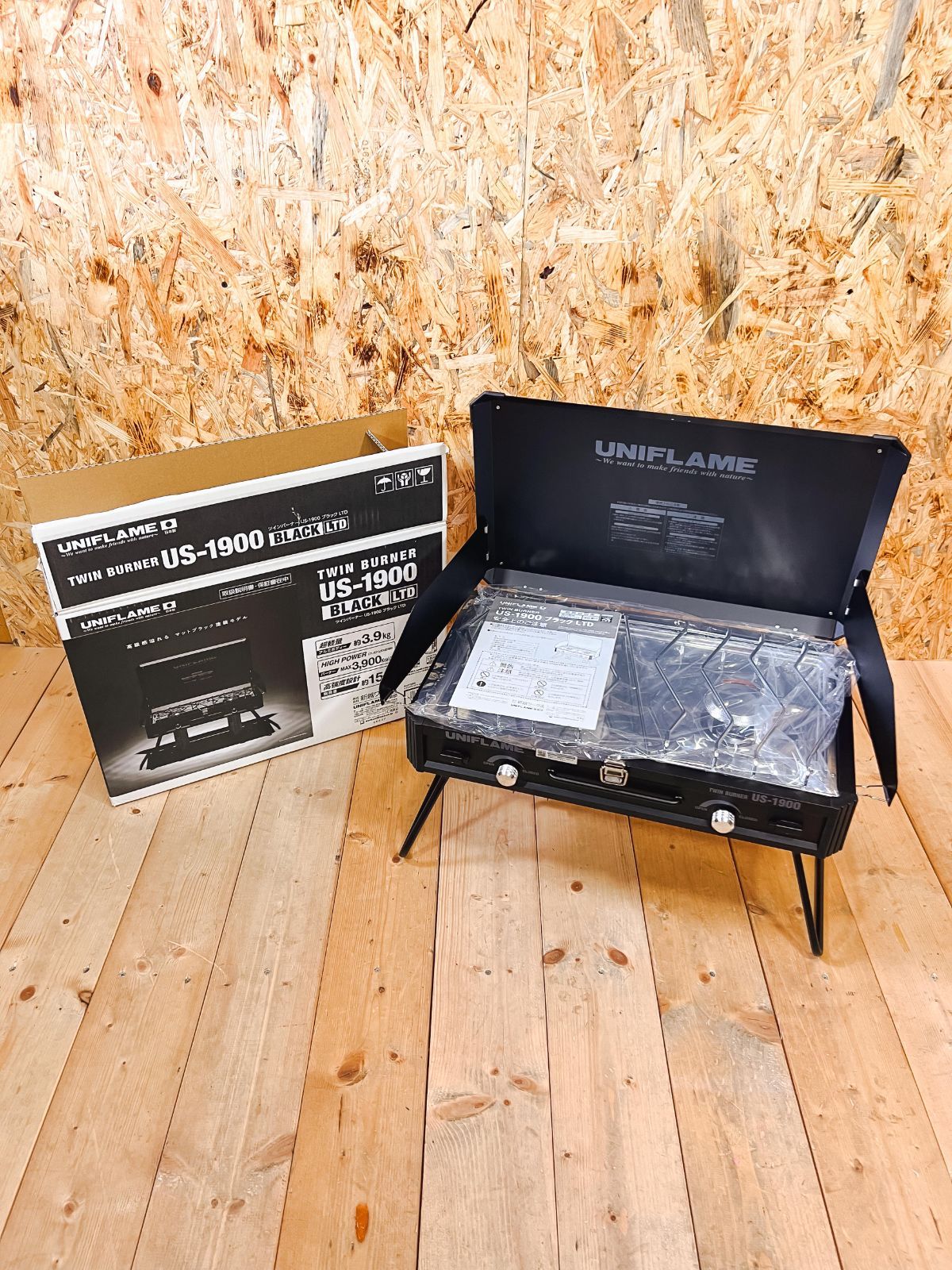 UNIFLAME ツインバーナー US-1900 ブラック LTD ユニフレーム - メルカリ UNIFLAME ツインバーナー US-1900 ブラック LTD ユニフレーム - メルカリ