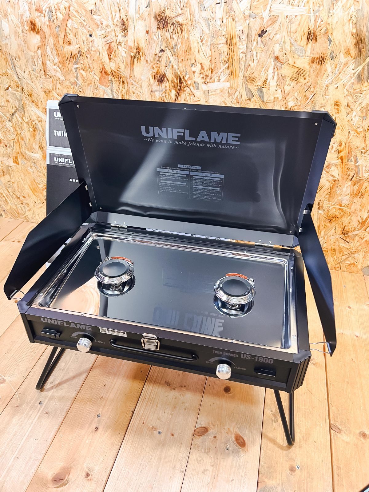 UNIFLAME ツインバーナー US-1900 ブラック LTD ユニフレーム - メルカリ