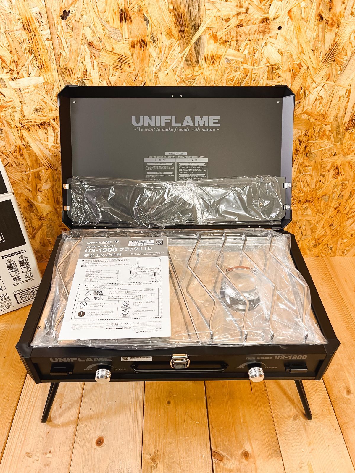 UNIFLAME ツインバーナー US-1900 ブラック LTD ユニフレーム - メルカリ