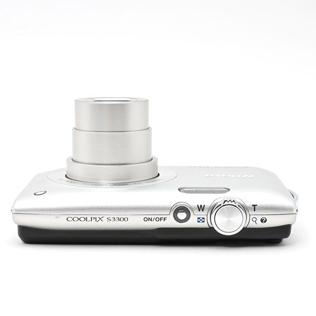 【美品】Nikon Coolpix S3 デジタルカメラ シルバー Nikon Coolpix S3300 (Silver) 16-megapixel digital camera with 6X