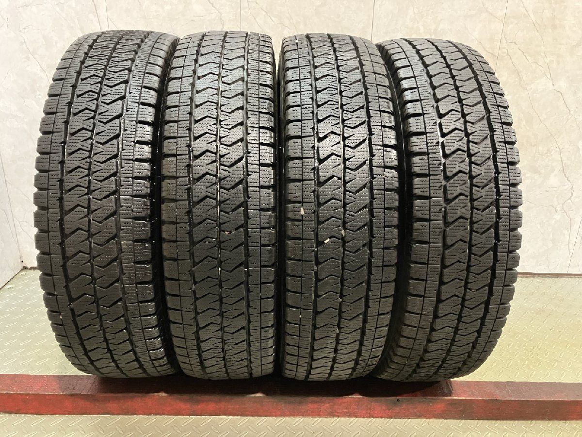 BS BRIDGESTONE BLIZZAK VL10A 165/80R14 91/90N LT 14インチ スタッドレス 4本 24年製 バリ溝 ADバン等 (KTP036)