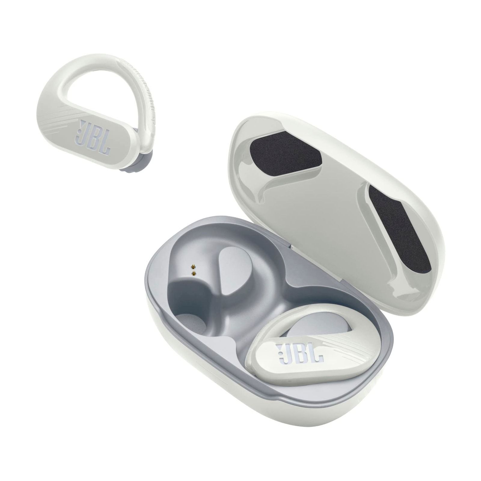 JBL ENDURANCE PEAK3 Bluetoothスポーツ完全ワイヤレス/耳掛けタイプ/USBタイプC/IP68防水防塵/ ホワイト JBLENDURPEAK3WT [ホワイト]