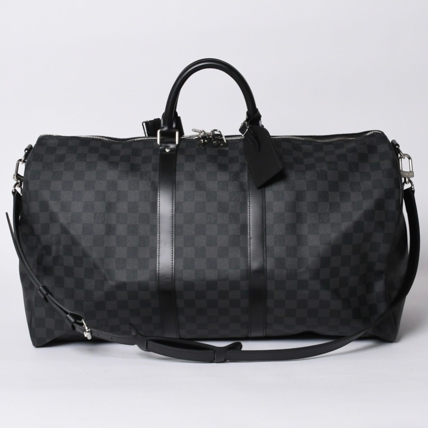 極美品 LOUIS VUITTON ルイヴィトン キーポルバンドリエール55 