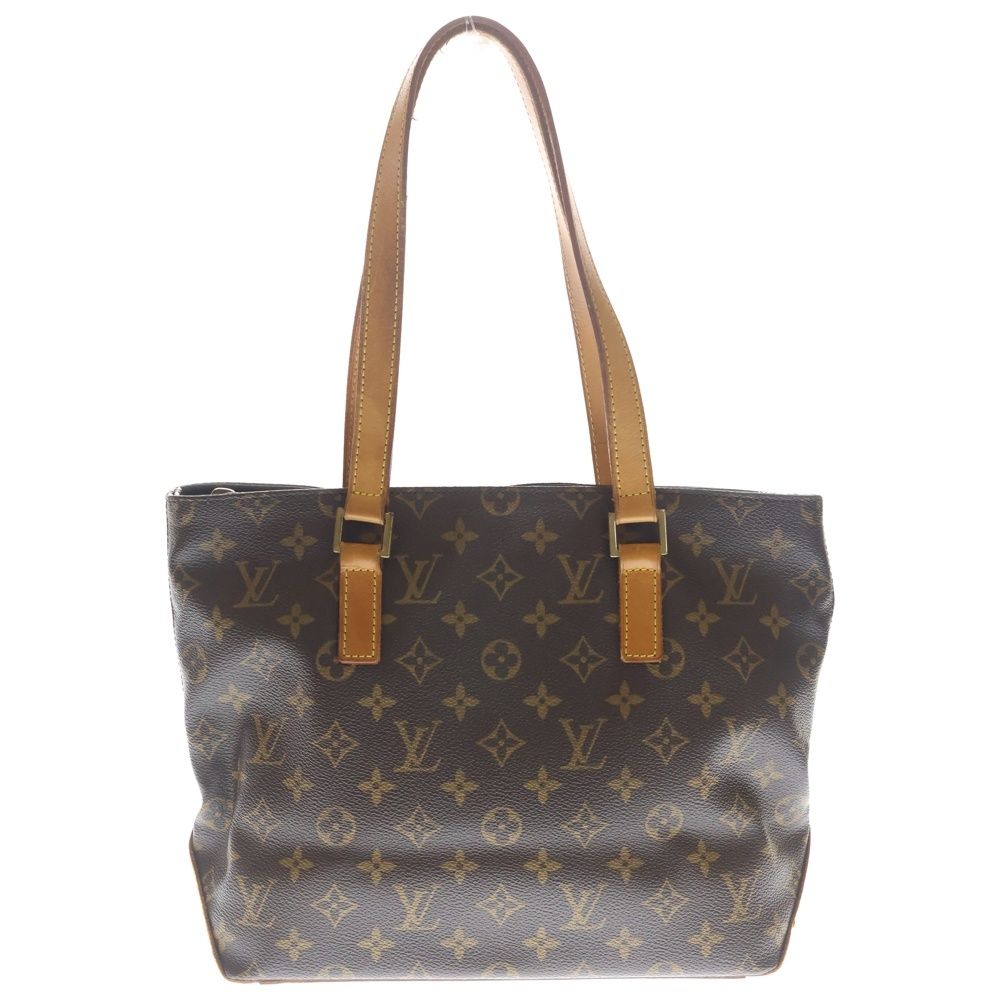 LOUIS VUITTON (ルイヴィトン) カバピアノ モノグラム PVC レザー 