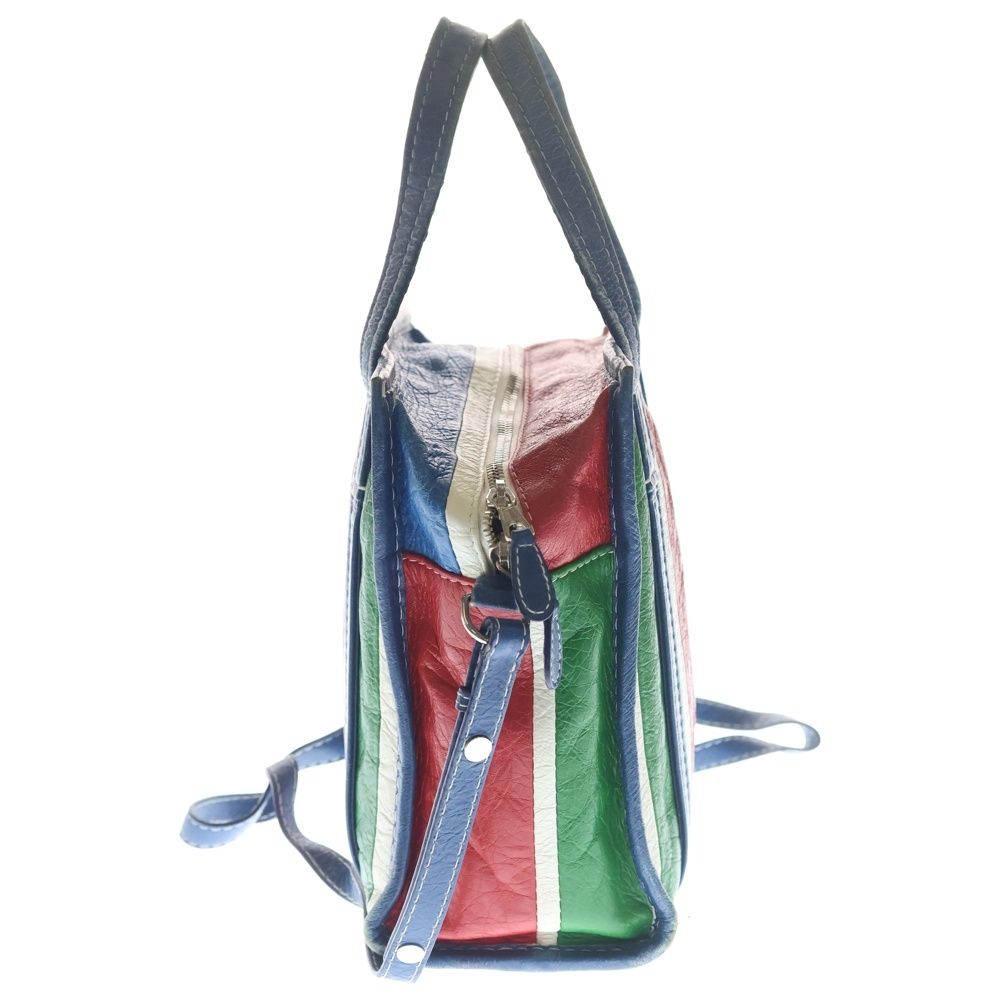 BALENCIAGA (バレンシアガ) バザールショッパーXS レザー マルチカラー