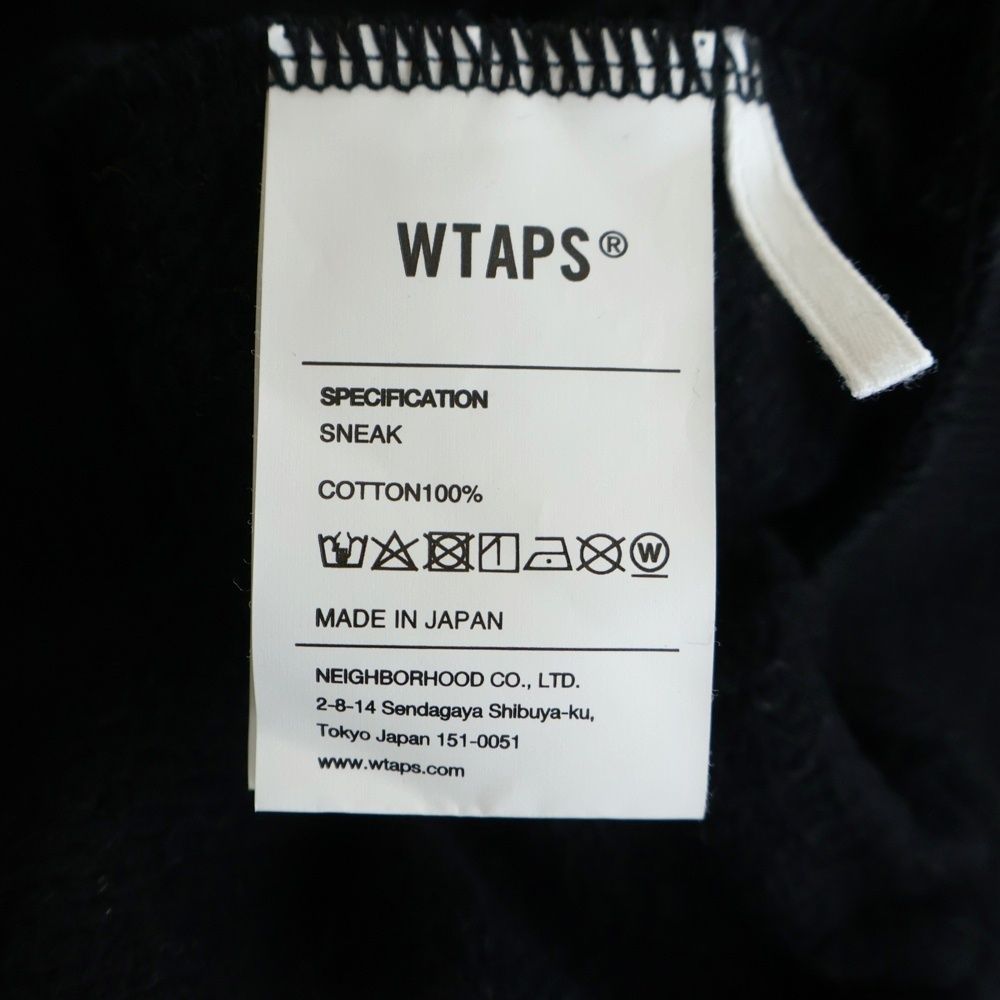 WTAPS (ダブルタップス) 23AW SIGN/HOODY/COTTON サインロゴプリント