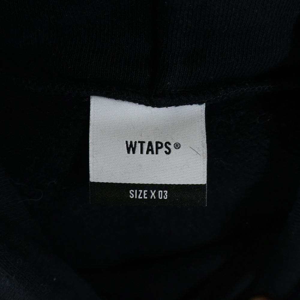 WTAPS (ダブルタップス) 23AW SIGN/HOODY/COTTON サインロゴプリント