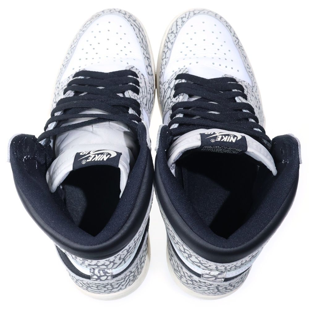 NIKE (ナイキ) AIR JORDAN 1 RETRO HIGH OG WHITE CEMENT ELEPHANT