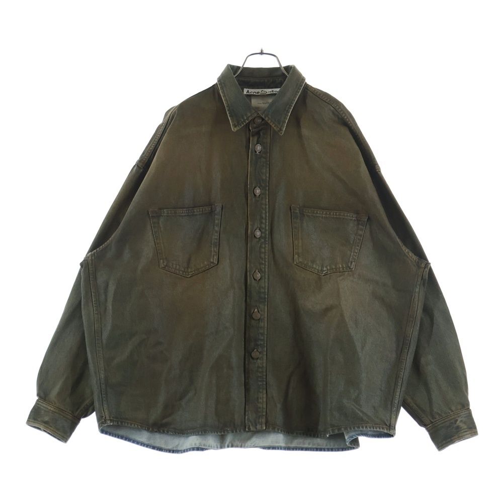 Acne Studios クルミボタン ボタンアップ デニムシャツジャケット Acne
