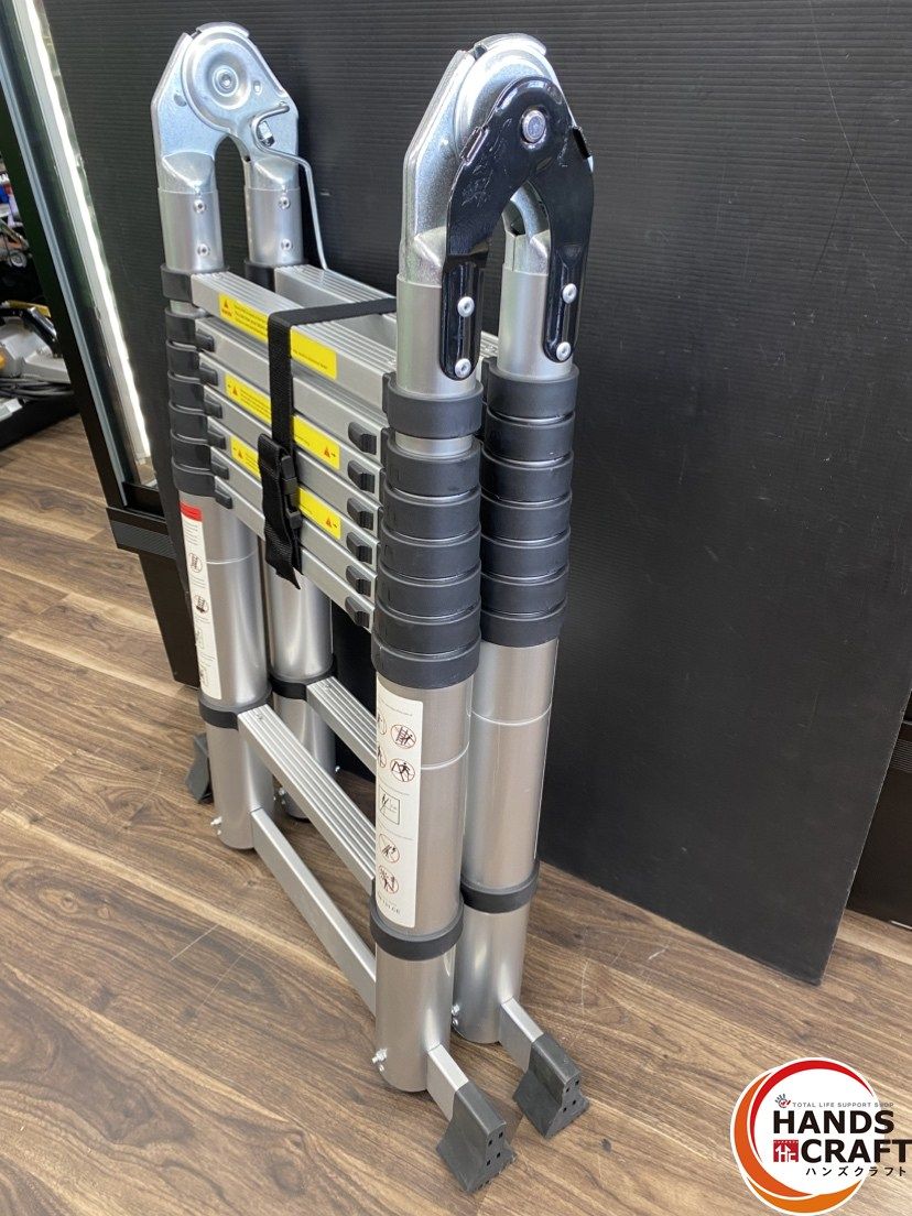 【中古】【店頭引取限定】伸縮はしご　EN131CE　7480円（税込）6738 店頭受取り限定】アルミ製伸縮式はしご EN131CE【川越店】 – アクト