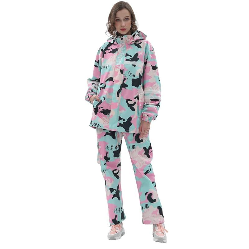 【新品】 [rainfreem] レインウェア上下セット レディース レインコート メンズ レインスーツ 上下セット 男性 雨合羽 女性 カッパ 男女兼用 防汚 自転車 バイク スクーター 雨着 登山 釣り 大きいサイズ 雨具 通勤 通学 おしゃれ レイン 1