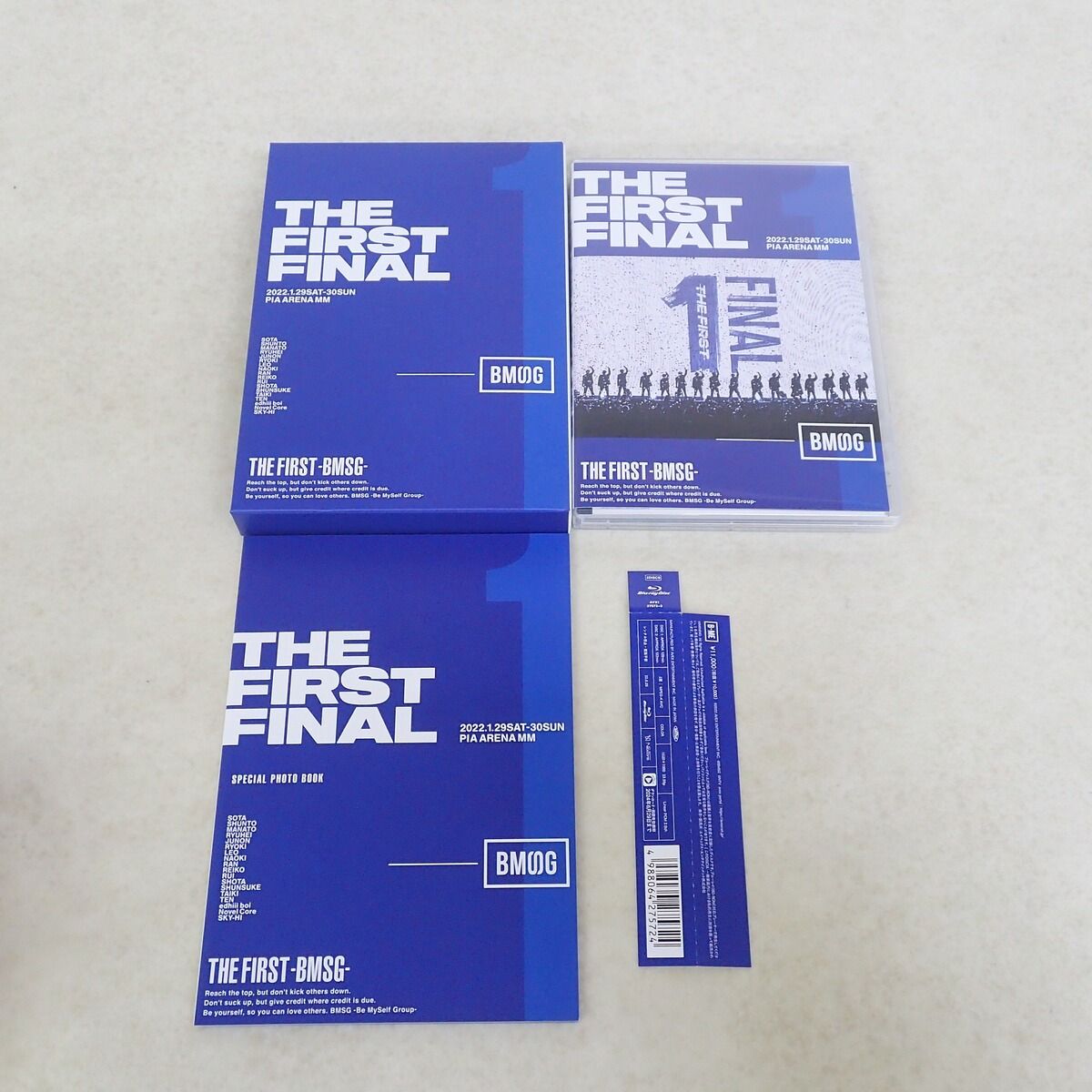 BE：FIRST Blu-ray THE FIRST FINAL BMSG【PP - メルカリ