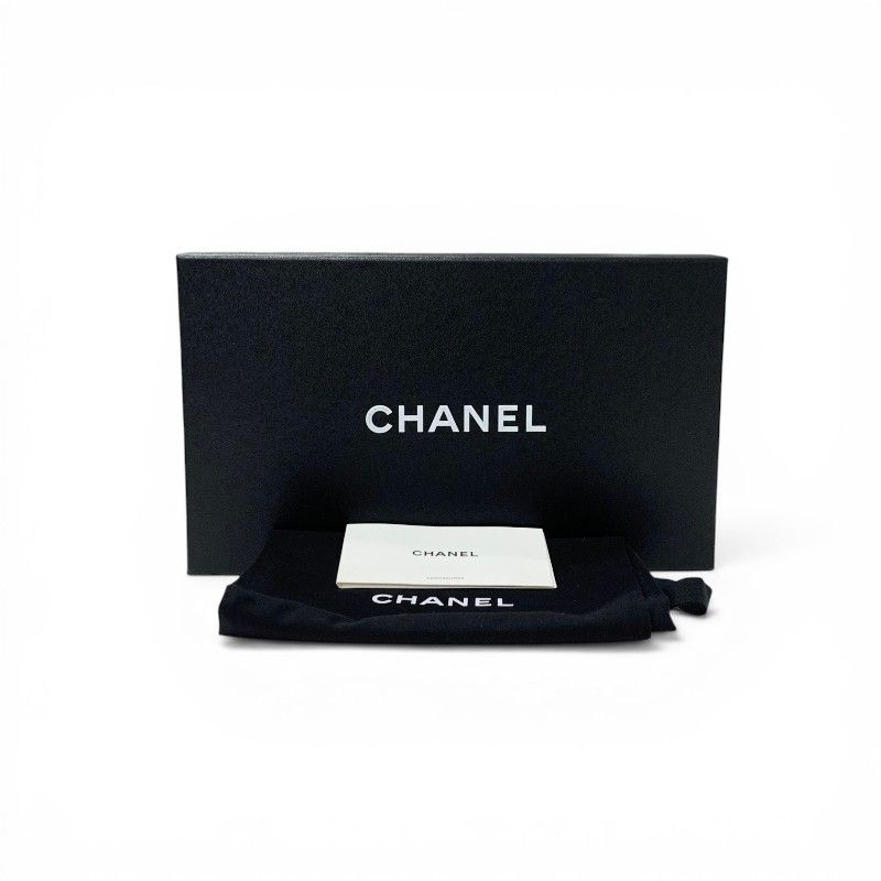 シャネル CHANEL フラットシューズ 靴 シューズ ファブリック レザー