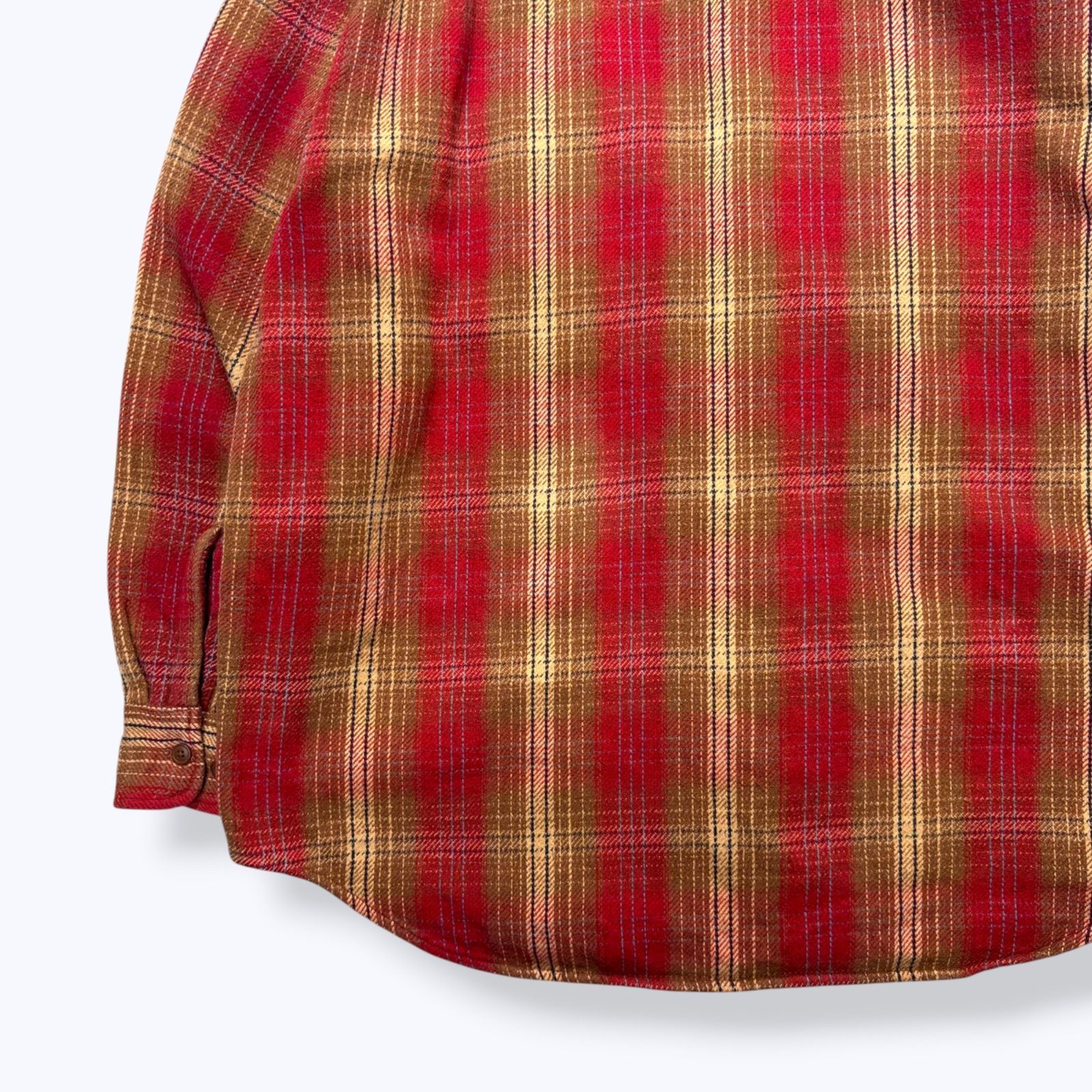 90s ST JOHN'S BAY Heavy Flannel Shirts 【XL】 90年代 セント