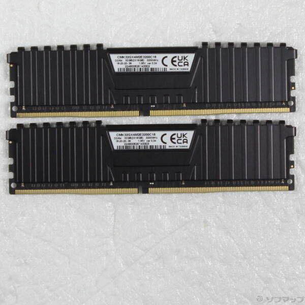 【中古】DDR4-3200 32GB(16GB×2枚) CORSAIR Corsair Vengeance Performance SODIMM Memory 32GB DDR4 3200MHz