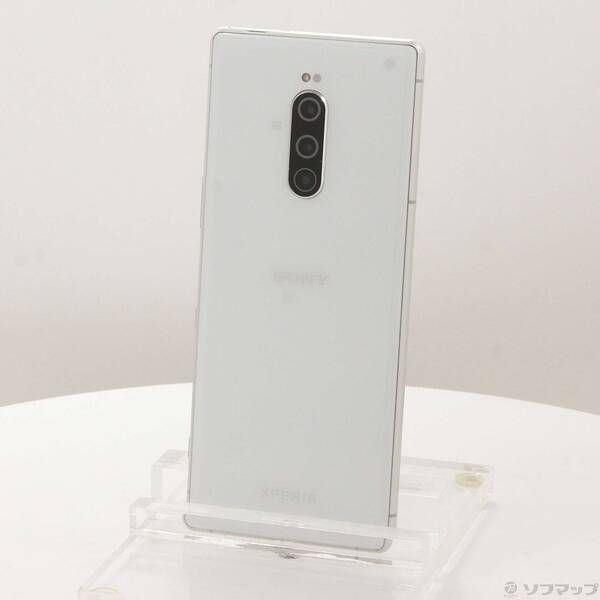 品〕 Xperia 1 64GB ホワイト 802SO SoftBank【377】 Sony Xperia 1