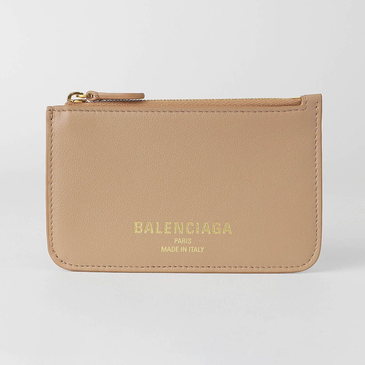 新品 バレンシアガ BALENCIAGA カードケース キャッシュ ベージュ 