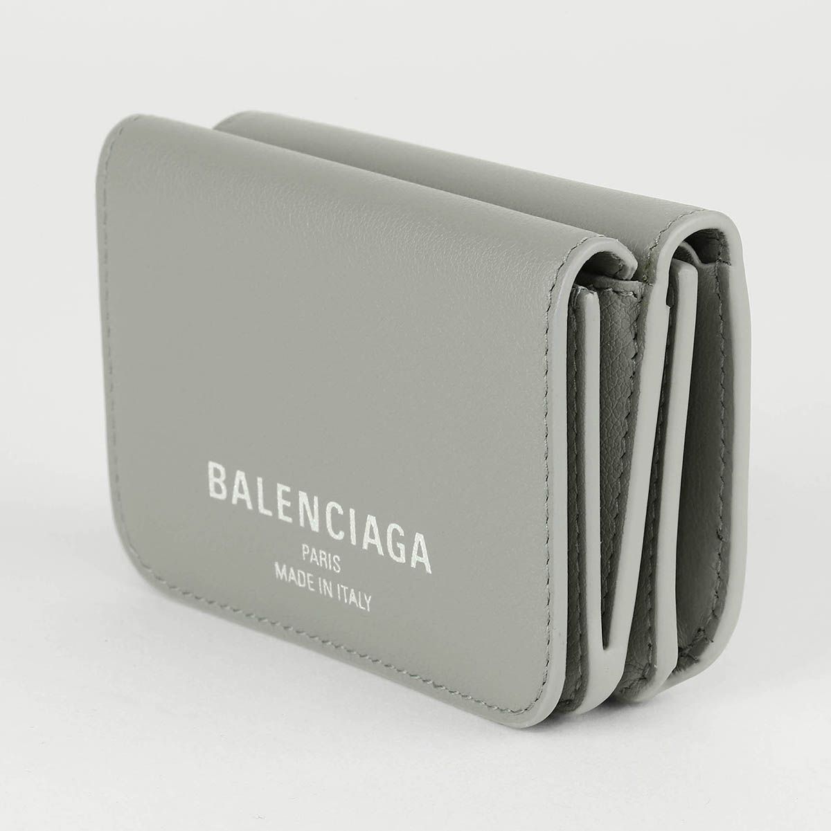新品 バレンシアガ BALENCIAGA 3つ折り財布 キャッシュ グレー - メルカリ