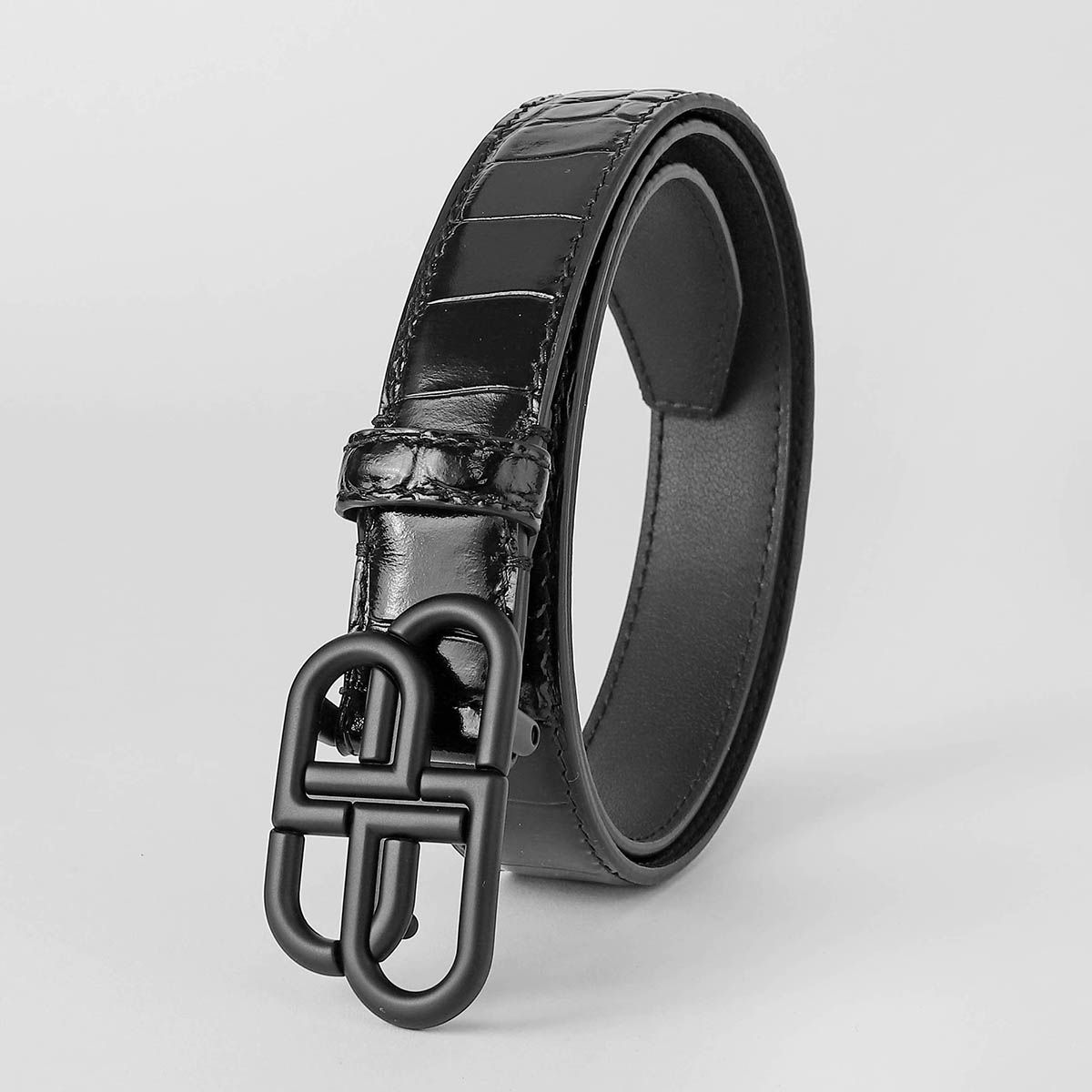 新品 バレンシアガ BALENCIAGA ベルト ビービー ロゴ - メルカリ